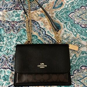 Coach klare crossbody bag